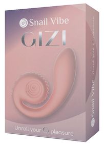 Вібратор для клітора і точки G Snail Vibe Gizi, рожевий