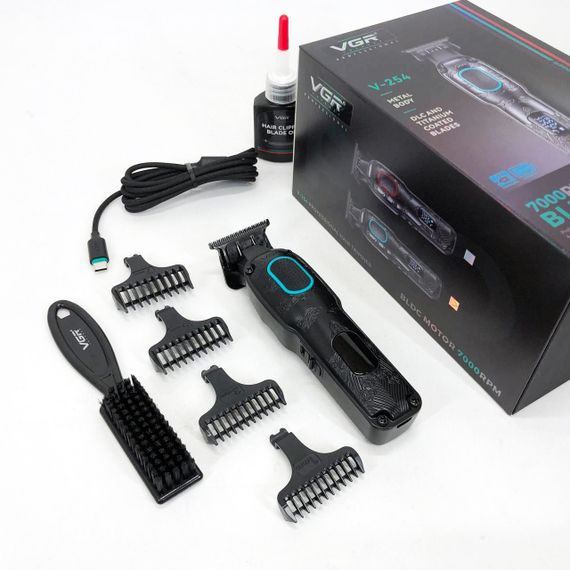 Триммер с насадками разной длины, Надежная машинка для стрижки, Машинка для стрижки акуммуляторная ES-85 | Зображення 6