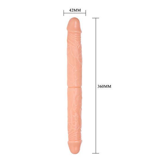 Двосторонній фалоімітатор - Double Dones My Florence Dildo, 36 см | Зображення 2