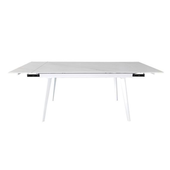 Стол раскладной Concepto HUGO CARRARA WHITE КЕРАМИКА 140-200 см | Зображення 1