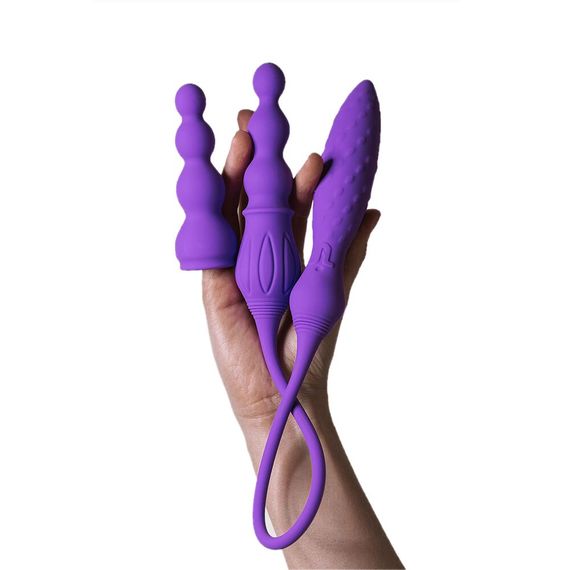 Вібратор двосторонній Adrien Lastic AD-2X з пультом LRS | Зображення 4