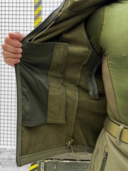 Тактический костюм софтшел softshell ESDY oliva (оригинал) ВТ7949 | Зображення 6