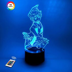 3D светильник ночник с пультом "Хината Шоё" 3DTOYSLAMP
