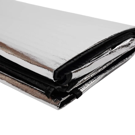 Підстилка під намет 240×240 см алюмінієвий килимок підкладка для кемпінгу вологозахисний LU-023 | Зображення 1