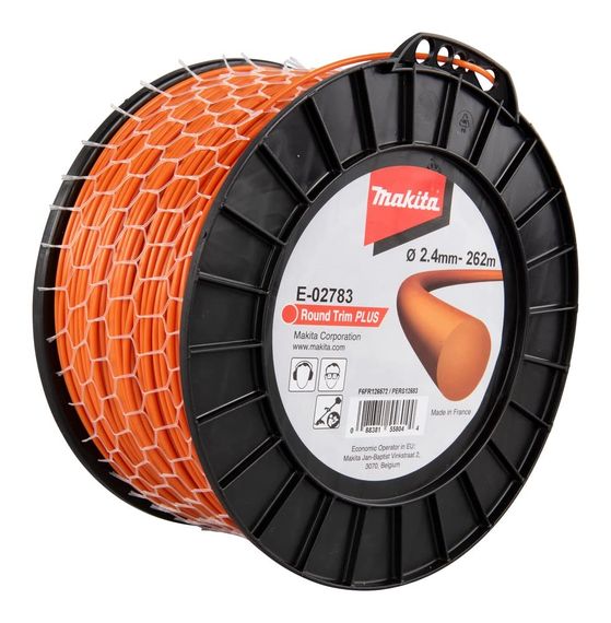 Жилка косильная "круг" 2.4 мм Makita E-02783 (262 м)