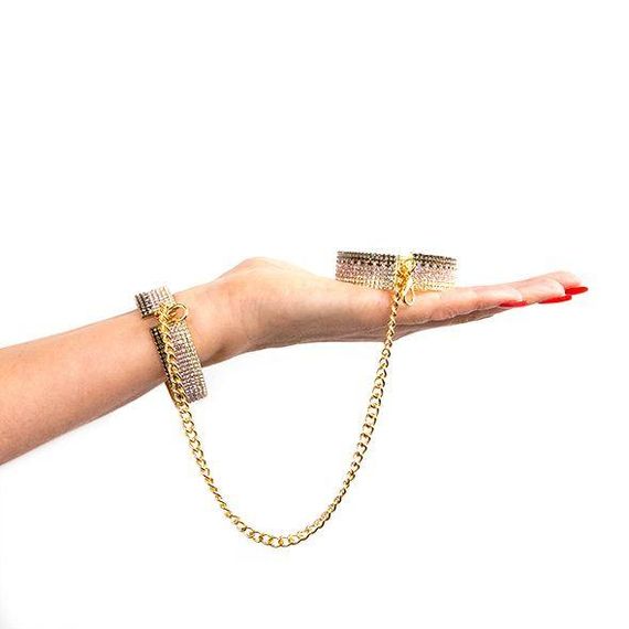 Лакшері наручники-браслети із кристалами Rianne S: Diamond Cuffs, подарункова упаковка | Зображення 3