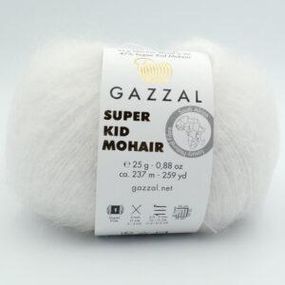 Super Kid Mohair № 64439 Gazzal Турецкая пряжа для вязания нитки кид мохер