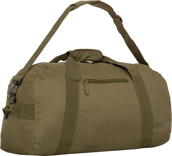 Тактична сумка дорожня Highlander Cargo 45 Olive Green Військова сумка для відрядження дорожня сумка ЗСУ