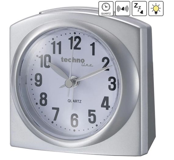 Годинник настільний Technoline Modell L Silver (Modell L silber) (DAS301817) | Зображення 2