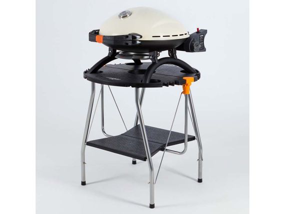 КОМПЛЕКТ Портативний переносний газовий гриль O-GRILL 900, кремовий + шланг в подарунок! Код: 013372 | Зображення 7