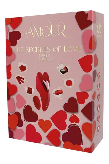 Набор эротических девайсов Dream Toys Amour The Secrets Of Love красный, 7 шт. Sex Aura | Зображення 1