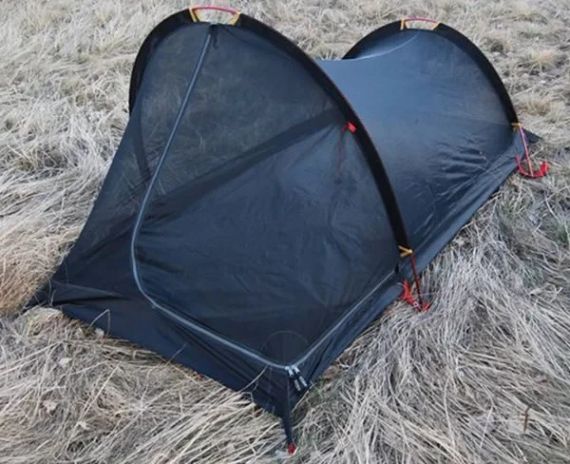 Туристична експедиційна палатка двухслойна Трамп Палатка похідна Намет Tramp Bike 2 | Зображення 2