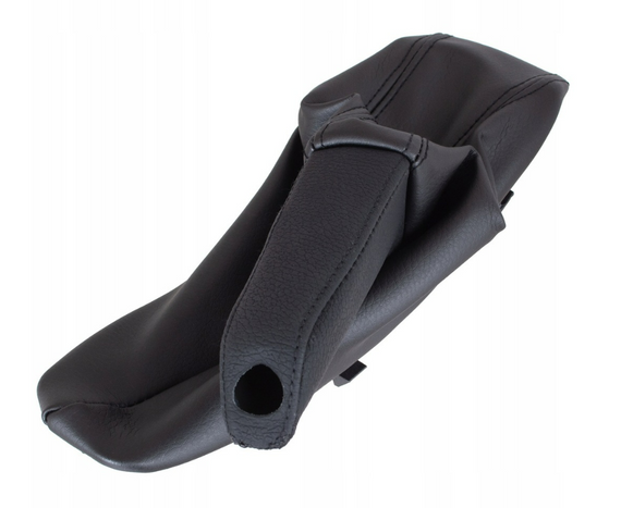 BMW 3 E90 E91 E92 E93 (с 2004-) чехол пыльник ручного тормоза + рамка 7155622, БМВ е90 е91 е92 е93 | Зображення 5