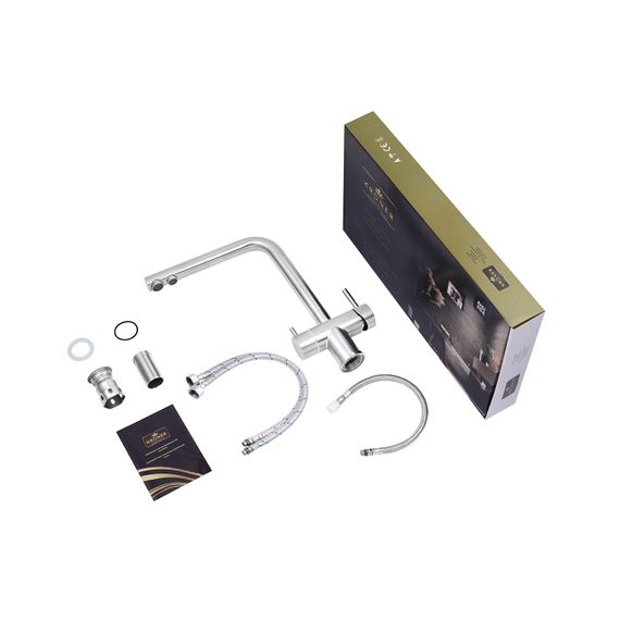 Змішувач для кухні Kroner KRM Edelstahl Klassisch - ESG03811 (CV027932) | Зображення 2