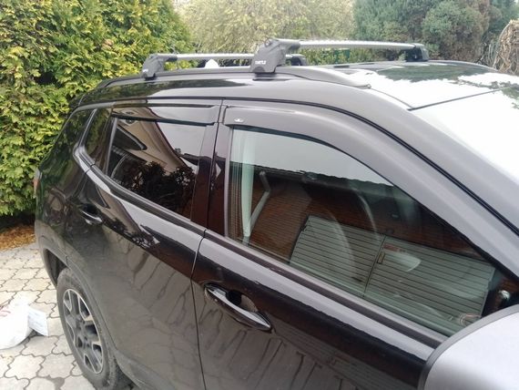 Вітровики (4 шт, HIC) для Jeep Compass 2016-2024 рр | Зображення 3