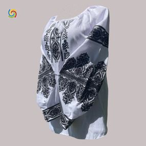 Рубашка Украинская вышиванка 333299016 цвет белый размер 5XL