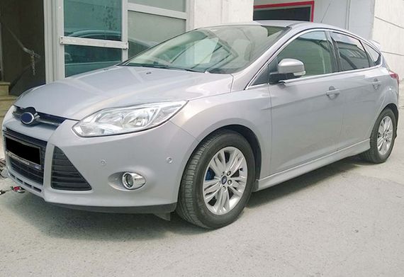 Боковые пороги DPT (2011-2014, грунтованные) для Ford Focus III | Зображення 1
