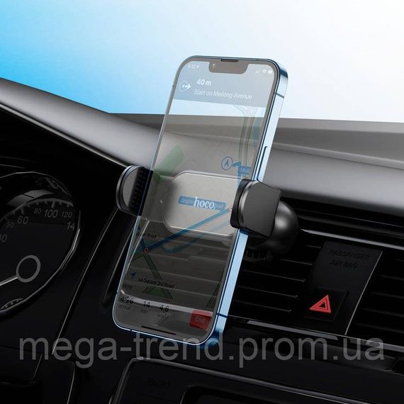 Тримач HOCO Pilot auto clamp air outlet Car holder CA108 |60-81mm| | Зображення 7