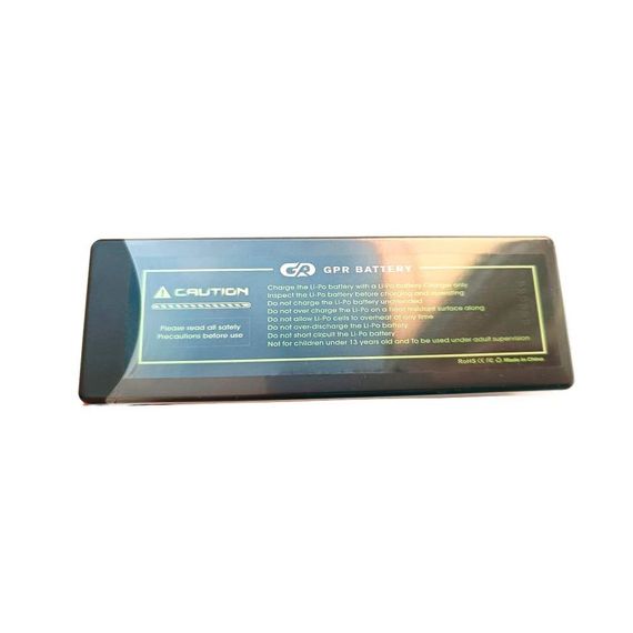 Акумулятор GPR 11.1v 5000 mAh Li-Po 3s 60C Hard Case коннектор XT60 | Зображення 2