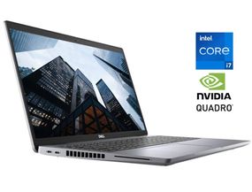 Мобильная рабочая станция Б-класс Dell Precision 3560 / 15.6" (1920x1080) TN / Intel Core i7-1165G7 (4 (8) ядра по 2.8 - 4.7 GHz) / 16 GB DDR4 / 256 GB SSD / nVidia Quadro T500, 2 GB GDDR6, 64-bit / WebCam / Win 11 Pro б/у