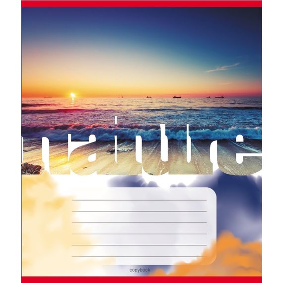 Зошит загальний "Природа" 060-610048K-1 в клітинку, 60 аркушів