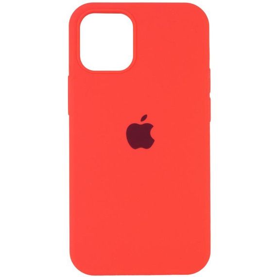 Чохол Silicone Case Full Protective (AA) для Apple iPhone 13 (6.1") Кавуновий / Watermelon red