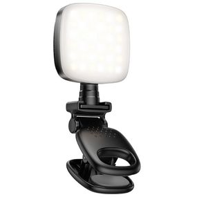 Портативна лампа для селфі Hoco K28 Square Selfie Light 200 mAh Black