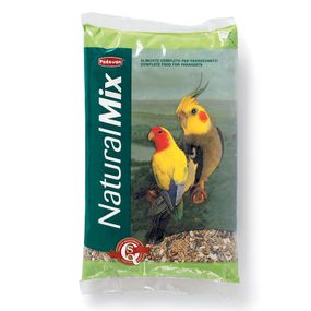 Корм Padovan Naturalmix Parrocchetti для середніх папуг 850 гр