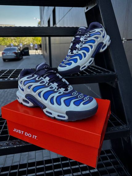Кросівки Nike Air TN Plus Drift (white & blue) | Зображення 2