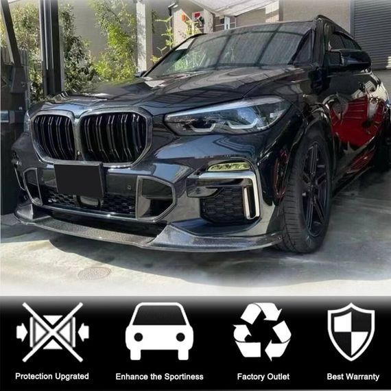 Решетки M-Look V2 (2018-2022, Карбон) для BMW X5 G05 2019- гг | Зображення 1