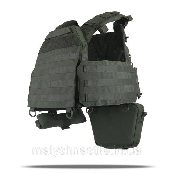 Комплект №2: Плитоноска Kiborg GU gen.2 + 6 підсумків хакі | Зображення 4