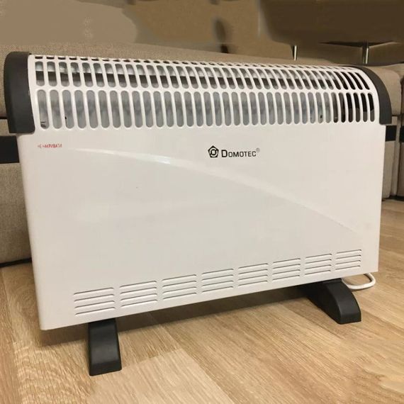 Теплоконвектор Domotec, Обогреватель 2000 вт, Конвектор дуйка обогреватель для гаража ZX-55 | Зображення 9