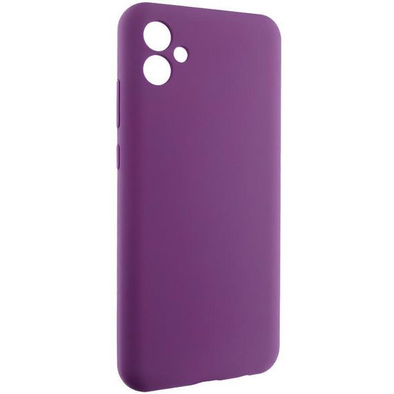 Чехол Silicone Cover Lakshmi Full Camera (AAA) для Samsung Galaxy A07 Сливовый / Purple | Зображення 1