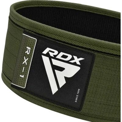 Атлетический пояс RDX RX1 Weight Lifting Belt Army Green XL (WBS-RX1AG-XL) | Зображення 5