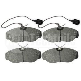 Колодки тормозные передние Fiat Ducato/Citroen Jumper/Peugeot Boxer, AutoTechteile, 504 0187, 4252.24