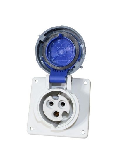 Розетка 4132 PRO прихована 2Р+PЕ 16А 220В IP67 Ny95503763 | Зображення 1