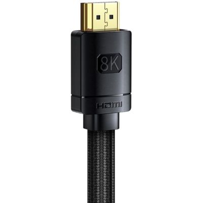 Кабель мультимедийный HDMI to HDMI 1.0m V2.1 Baseus (CAKGQ-J01) | Зображення 3