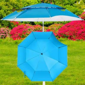 Парасолька 2,5м HD-240 Блакитний