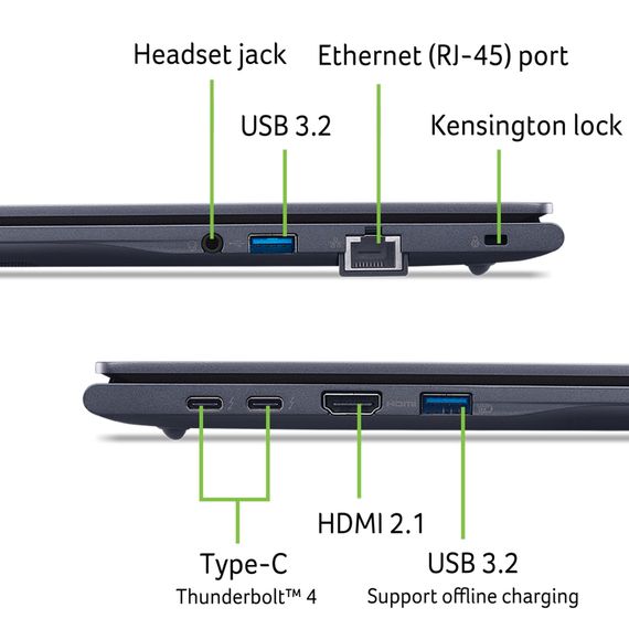 Ноутбук Acer TravelMate TMP416-74 16&quot; WUXGA IPS NX.BKGEU.002 | Зображення 1