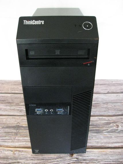 ПК Lenovo ThinkCentre M93p Tower / Intel Core i3-4130 (2 (4) ядра по 3.4 GHz) / 8 GB DDR3 / 500 GB HDD / Intel HD Graphics 4400 / DVD-RW / 280W + Кабель живлення б/в | Зображення 1