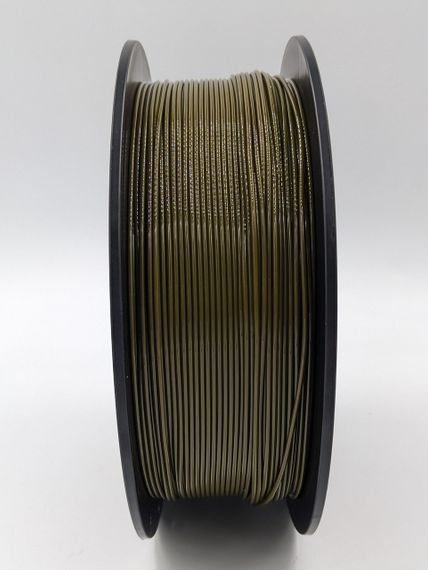 PETG-пластик MT Filament для 3D-принтера 1.75 мм 1 кг зелёный хаки (3DMT-PETG1.75-01-MG) | Зображення 3