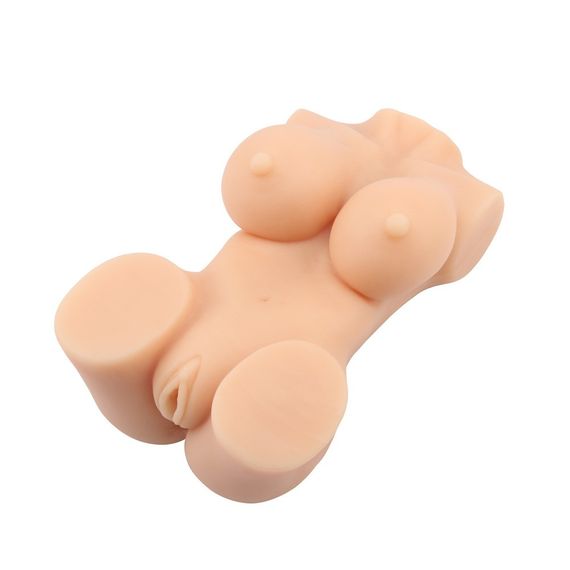 Мастурбатор-торс с вибрацией Chisa Man Q Giving Kelly 3D Doll, телесный sexstyle | Зображення 2