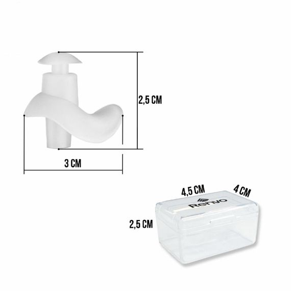 Беруши Renvo Light Pro Белый Уни (2SCL140-03) | Зображення 2