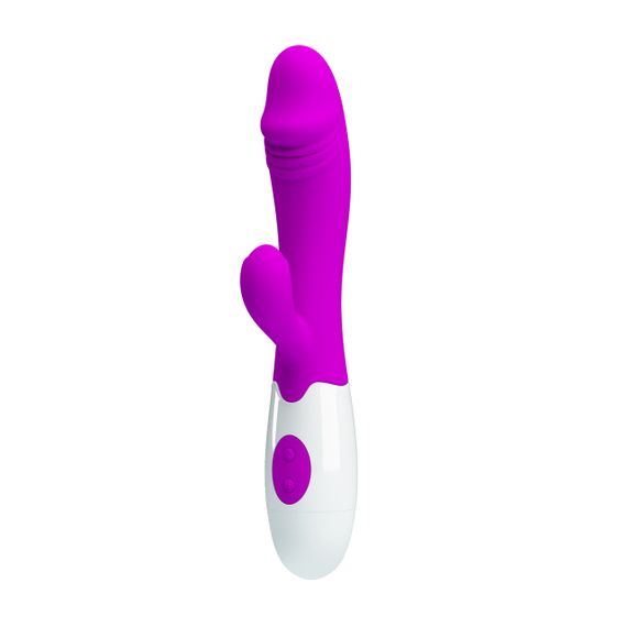 Вібратор з кліторальною стимуляцією Pretty Love Snappy Purple Sex Aura | Зображення 1