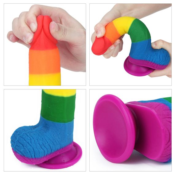 Фалоімітатор - Prider Dildo 7.5" | Зображення 9