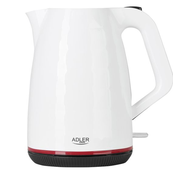 Електрочайник Adler AD 1277 білий 1,7 л, 2200 Вт | Зображення 2