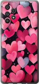 Чохол на Samsung Galaxy A73 A736B Сердечка 4 із силікону FCh_019904