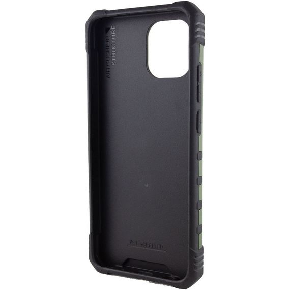 Ударопрочный чехол Pathfinder Ring для Samsung Galaxy A04 TPU+PC, Кольцо-держатель, Зеленый / Army green | Зображення 2