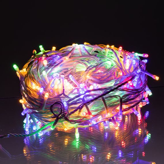 Гирлянда Нить уличная 30 м 300 LED белый провод Мультиколор CF300L30MWML | Зображення 2