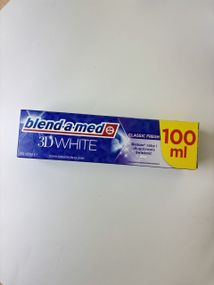 BLEND_A_MED зубна паста 3D White Класична Свіжість 100мл